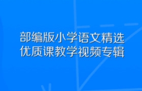 部编版小学语文精选优质课教学视频专辑 